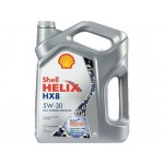 Купить Моторное масло Shell Helix HX8 5W-30 синтетическое 4л