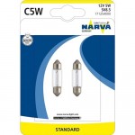 Купить Галогенная лампа NARVA C5W SV8.5 5 Вт