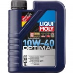 Купить Моторное масло LIQUI MOLY Optimal 10W-40 полусинтетическое 1 л