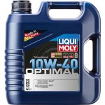 Моторное масло LIQUI MOLY Optimal 10W-40 полусинтетическое 4 л