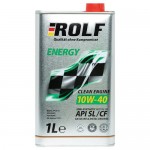Купить Моторное масло Rolf Energy SAE 10W-40 полусинтетическое 1 л
