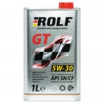 Купить Моторное масло Rolf GT 5W-30 SN/CF синтетическое 1 л