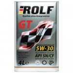 Моторное масло Rolf GT 5W-30 SN/CF синтетическое 4 л