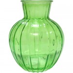 Купить Ваза NiNaGlass Белла стеклянная зеленая 90x195 см