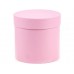 Купить Подарочная коробка круглая розовая 15х15 см