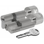 Цилиндр Kale Kilit 164 OBS SCE/100 мм (45+10+45)ключ/вертушка никель