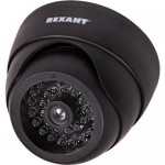 Муляж камеры Rexant черный со светодиодом и вращающимся объективом