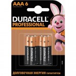 Набор батареек Duracell Professional AAА 6 шт