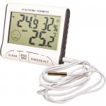 Термометр гигрометр электронный GARDEN SHOW LCD дисплей 43х83х12 мм