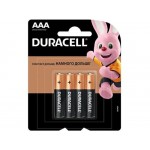 Купить Набор батареек Duracell basic ААА 4 шт