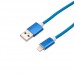 Купить Кабель REXANT USB-Lightning 1 м синий