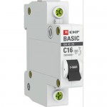 Купить Автоматический выключатель EKF Basic BA 47-29 1P C 16A 4,5кА
