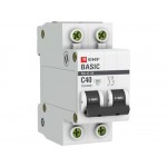Купить Автоматический выключатель EKF Basic 2P C40 A 4,5 кА