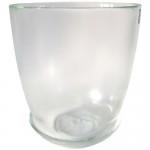Купить Горшок NiNaGlass №2 d13 см 0,85 л стеклянный прозрачный с поддоном