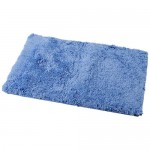 Купить Коврик для ванной комнаты RemiLing 90х60 см ворсовый синий