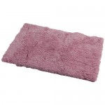 Купить Коврик для ванной комнаты RemiLing 90х60 см ворсовый розовый