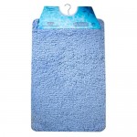 Купить Коврик для ванной комнаты Aquarius Shaggy 60х90 см ворсовый голубой