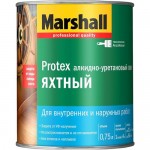 Купить Лак яхтный Marshall Protex Yat Vernik прозрачный полуматовый 0,75 л