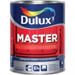 Краска универсальная Dulux Master 30 база BW полуматовая белая 1 л