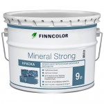 Краска фасадная FINNCOLOR Mineral strong глубокоматовая белая 9 л