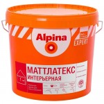 Купить Краска интерьерная ALPINA EXPERT Mattlatex матовая белая 10 л