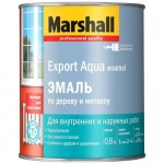 Купить Эмаль Marshall Export Aqua Enamel полуматовая светло-серая 0,8 л