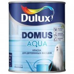 Краска фасадная Dulux Domus Aqua полуматовая база BW 1 л