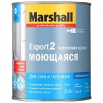 Купить Краска интерьерная Marshall Export-2 глубокоматовая белая 1 л