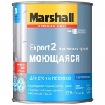 Купить Краска интерьерная Marshall Export-2 глубокоматовая база BC 0,9 л