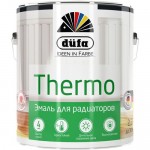 Эмаль для радиаторов Dufa Retail THERMO глянцевая белая 2,5 л