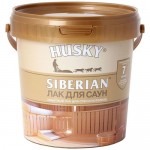Лак акриловый для сауны HUSKY Siberian 0.9 кг  полуматовый