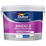 Купить Краска интерьерная Dulux Bindo 2 глубокоматовая белоснежная 4,5 л