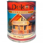 Купить Краска Dekor МА-15 полуглянцевая желтая 0,8 кг