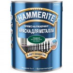 Купить Краска по металлу Hammerite гладкая глянцевая зеленый мох 0,5 л