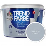 Купить Краска интерьерная dufa Trend Farbe каменно-серый 2,5 л
