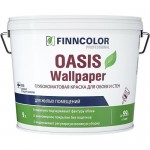 Купить Краска для обоев и стен FINNCOLOR Oasis Wallpaper база С 9 л