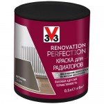 Краска для радиаторов V33 Renovation Perfection металлик 0,5 л