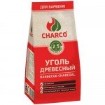 Купить Древесный уголь для барбекю CHARCO 2,5 кг