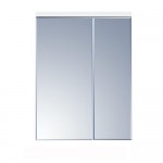 Зеркало-шкаф Акватон Брук белый  60х80 см