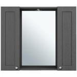 Зеркало для ванной SANITA LUXE Classic 80x60 см графитовое