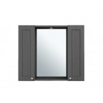 Зеркало подвесное Sanita Luxe Classic 90-20 60x90x16 см графитовое