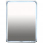 Купить Зеркало для ванной MISTY Неон П-НЕО060080-3ПРСНККУ с подсветкой белое 80х60 см