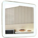 Зеркало для ванной MISTY Стайл 60х80 см с подсветкой белое