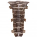 Купить Внутренний угол напольного плинтуса WIMAR дуб каменный 68 мм 2 шт