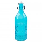 Бутылка декоративная стеклянная микс D 10 см