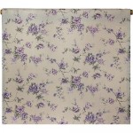 Купить Клеенка Protec Textil Alba Вальс цвет фиолетовая хлопок полиэстер 140 см