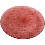 Купить Блюдо сервировочное NiNaGlass Пицца 35 см стекло красный
