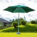 Купить Зонт садовый Eufolal зеленый 270 х 230 см