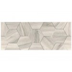 Керамическая плитка настенная Керамин Миф дерево соты бежевая 50х20 см