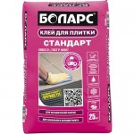 Плиточный клей цементный БОЛАРС Стандарт 25 кг